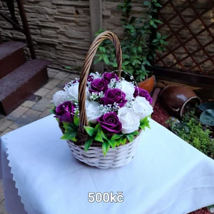 košíčky s mýdlovými kyticemi (18)