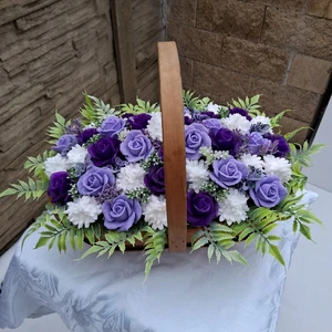 košíčky s mýdlovými kyticemi (8)