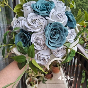 vázané kytice z mýdla (103)