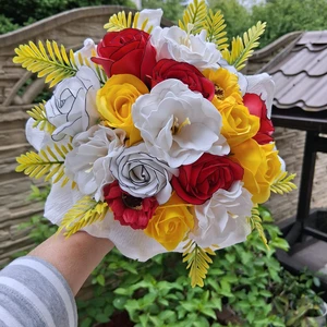 vázané kytice z mýdla (108)