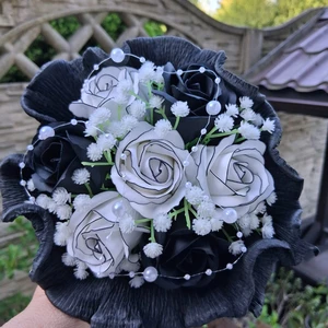 vázané kytice z mýdla (110)