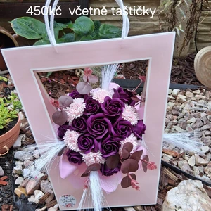 vázané kytice z mýdla (11)