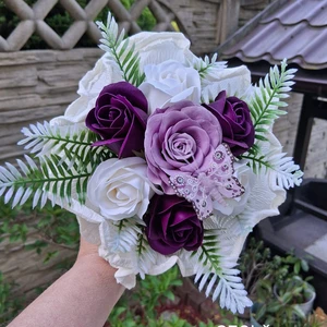 vázané kytice z mýdla (122)