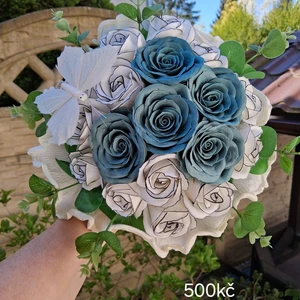 vázané kytice z mýdla (126)