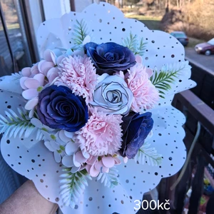 vázané kytice z mýdla (132)