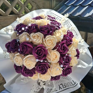 vázané kytice z mýdla (137)