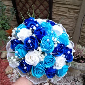 vázané kytice z mýdla (149)