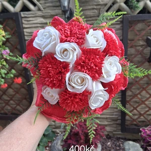 vázané kytice z mýdla (14)