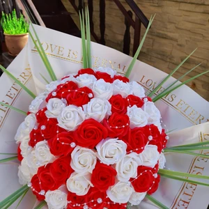 vázané kytice z mýdla (152)