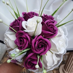 vázané kytice z mýdla (168)