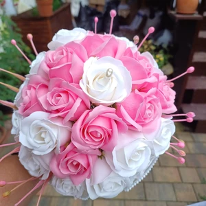 vázané kytice z mýdla (169)