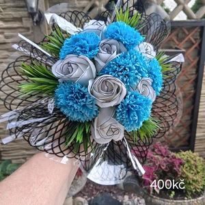 vázané kytice z mýdla (17)