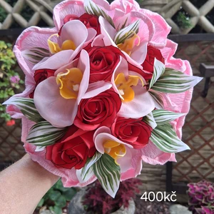 vázané kytice z mýdla (20)