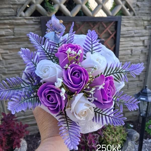 vázané kytice z mýdla (42)