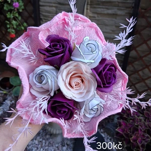 vázané kytice z mýdla (43)