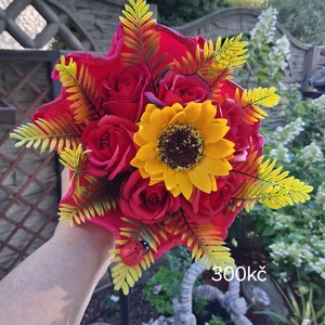 vázané kytice z mýdla (48)