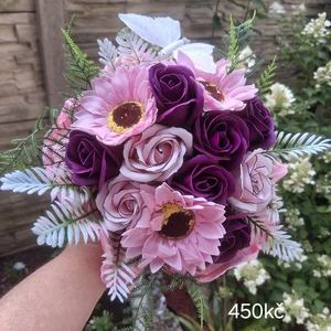 vázané kytice z mýdla (62)