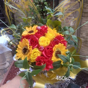 vázané kytice z mýdla (66)