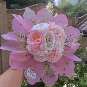 vázané kytice z mýdla (68)