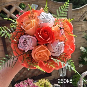 vázané kytice z mýdla (69)