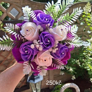 vázané kytice z mýdla (74)