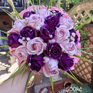 vázané kytice z mýdla (77)