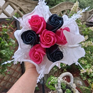 vázané kytice z mýdla (7)