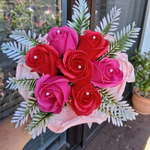 vázané kytice z mýdla (8)